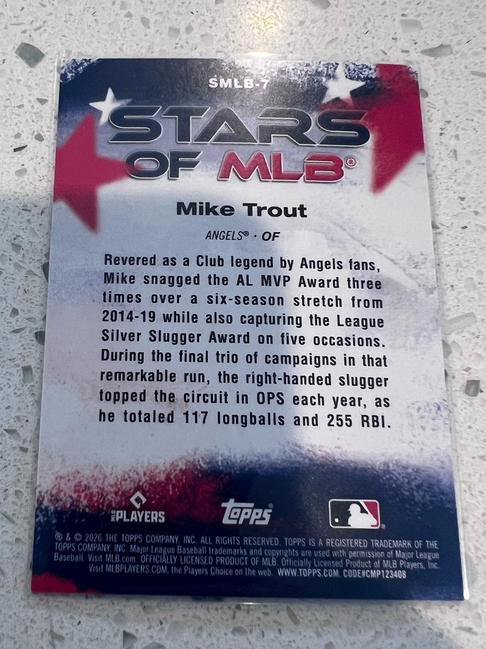 Topps 2026 Mike Trout - Picture 3 of 4